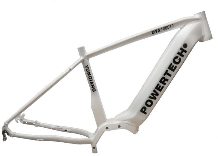 Çok Renkler Alüminyum Alaşımlı Bisiklet Çerçeve Katlanabilir Bosh Dahili Batarya Sistemi