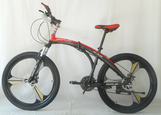 Karbon Çerçeve Hardtail Dağ Bisikleti Tam Süspansiyon 26 "X 2.125 Lastikler