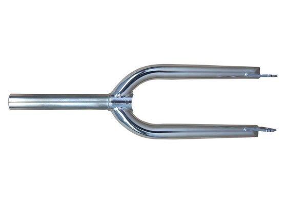 Çelik BMX Freestyle Bisiklet Parçaları 20 inç Tam Krom Çatal 10mm Düşüşler