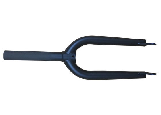 Çelik BMX Freestyle Bisiklet Parçaları 20 inç Tam Krom Çatal 10mm Düşüşler