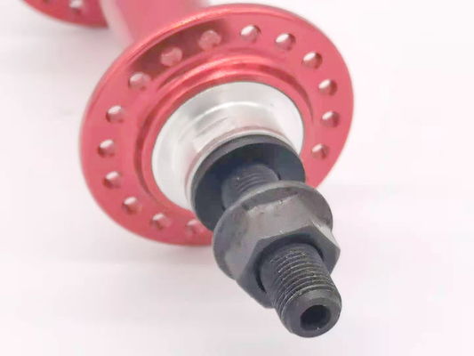 36H ile Çok Renkli Alüminyum Alaşımlı Denge Mühürlü Rulmanlar BMX Ön Bisiklet Hub